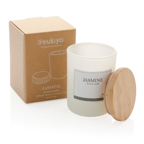Scented candle bamboo lid - Image 4
